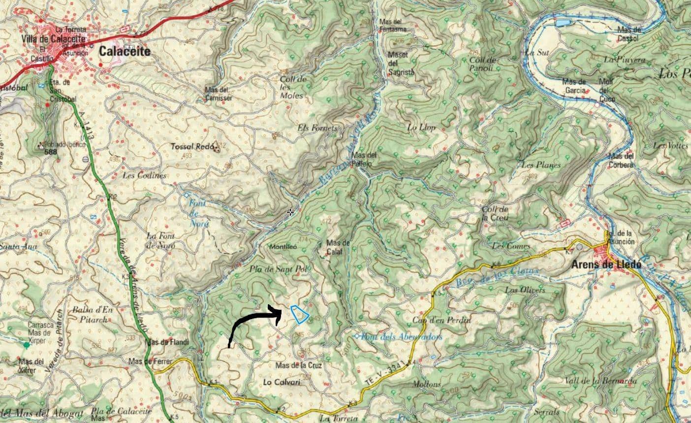 Finca/Landehus til salg i Arens de Lledo - € 17.500 (Ref: 9150267)