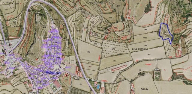 Finca/Herregård til salgs i Monroyo - € 5 000 (Ref: 9150391)