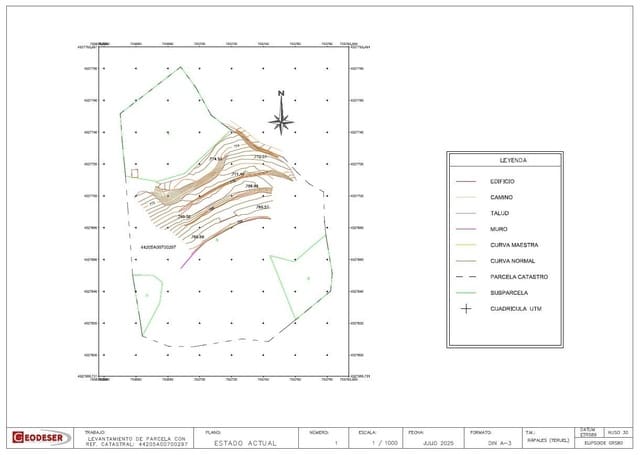 1 makuuhuone Maalaistalo myytävänä paikassa Ráfales - 28 000 € (Ref: 9770816)