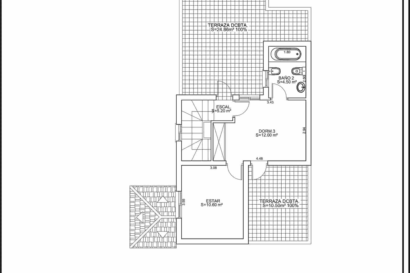 3 camera da letto Villa in vendita in San Miguel de Salinas con piscina - 340.000 € (Rif: 8611614)
