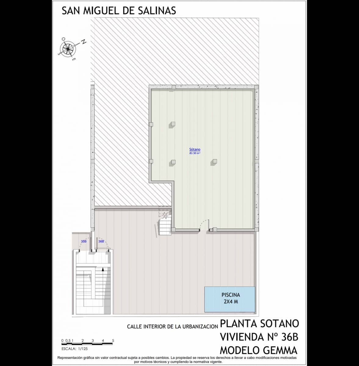 2 bedroom Apartment for sale in San Miguel de Salinas with pool - € 465,000 (Ref: 8651268)