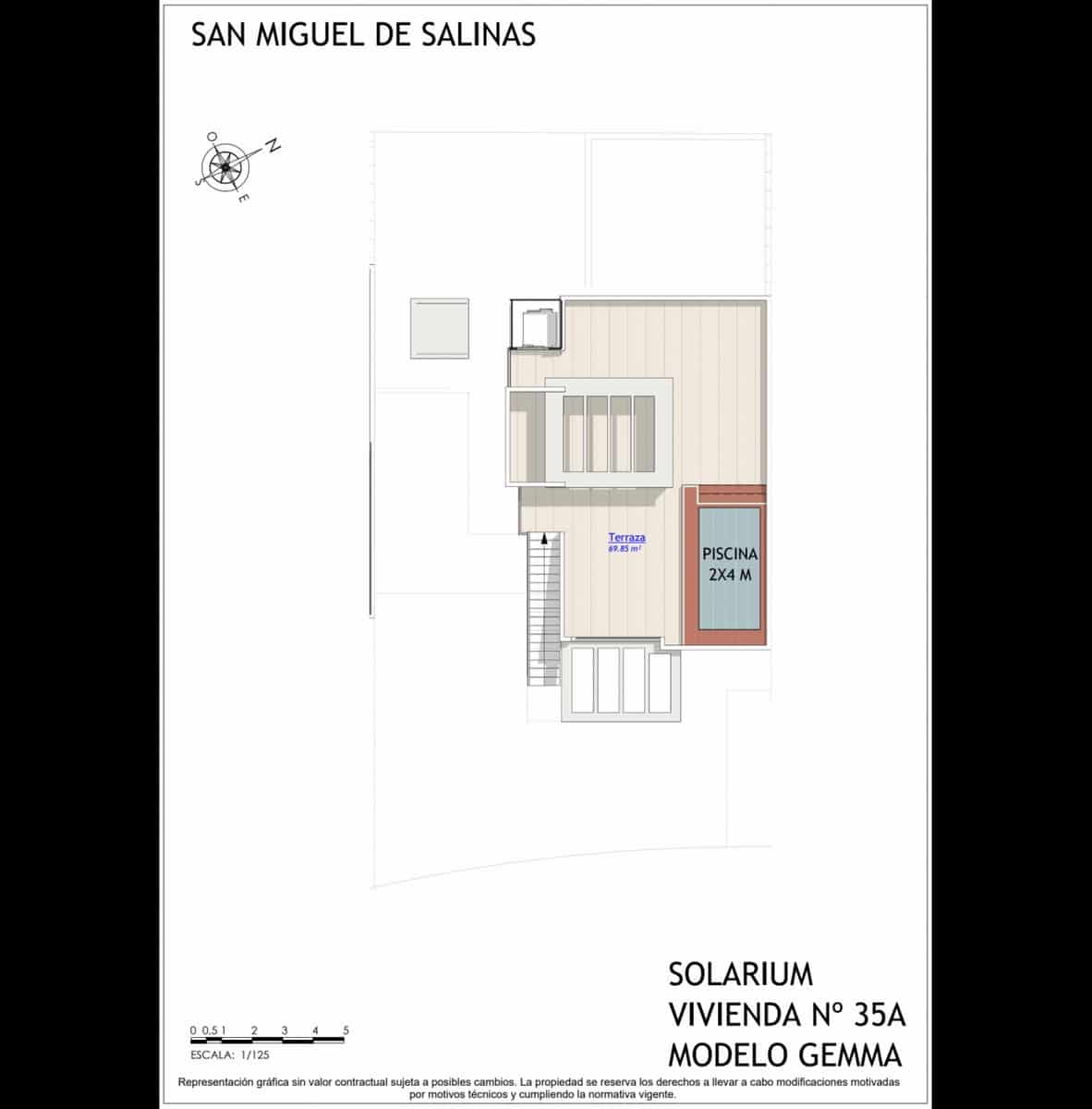 3 Zimmer Apartment zu verkaufen in San Miguel de Salinas mit Pool - 430.000 € (Ref: 8651270)