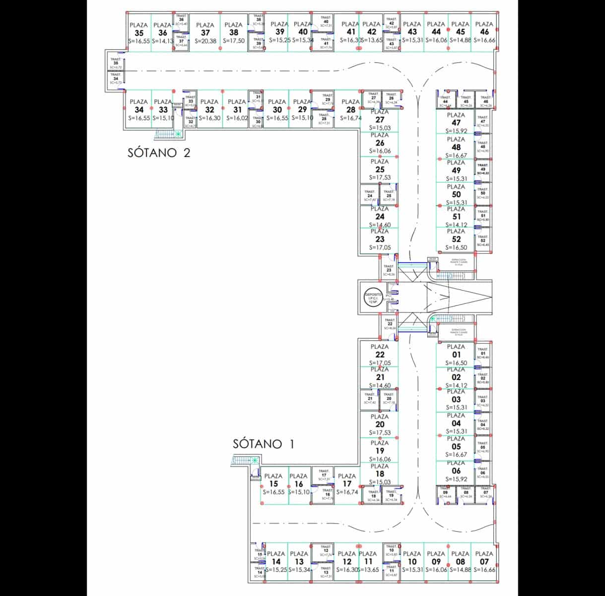 2 makuuhuone Huoneisto myytävänä paikassa Torrevieja mukana uima-altaan 
autotalli - 305 000 € (Ref: 8651272)
