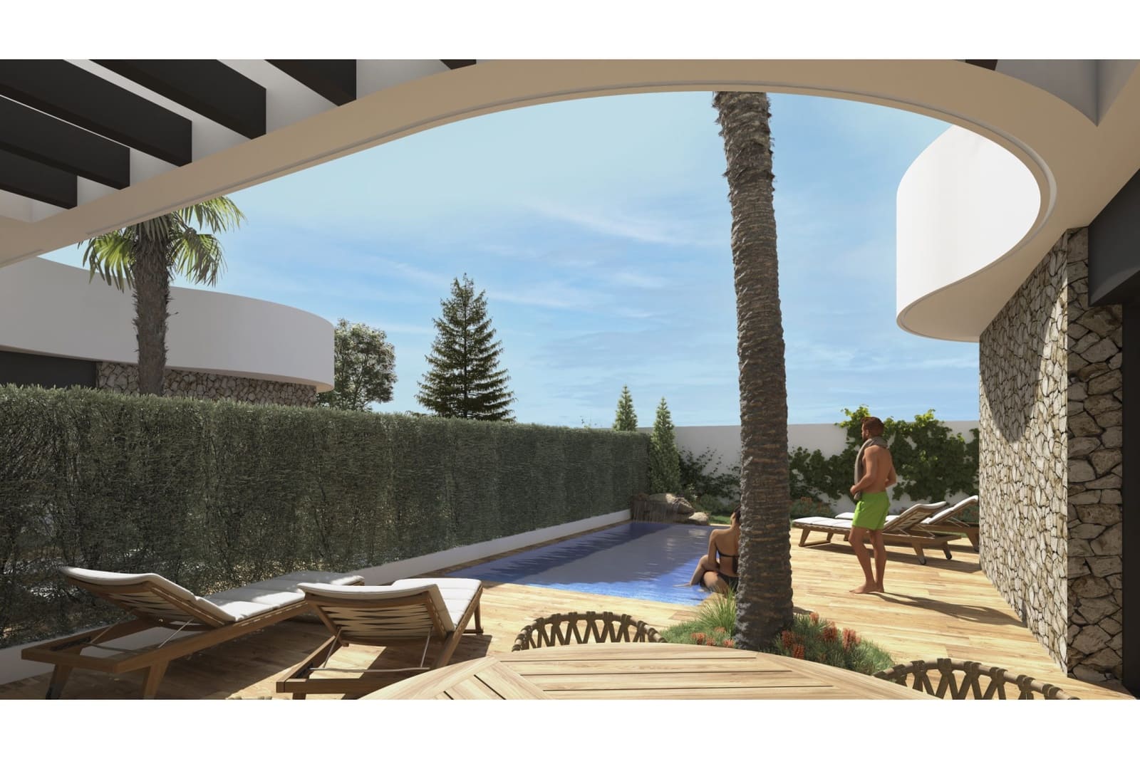 3 soveværelse Semi-Rækkehus til salg i Rojales med swimmingpool - € 399.000 (Ref: 8736465)