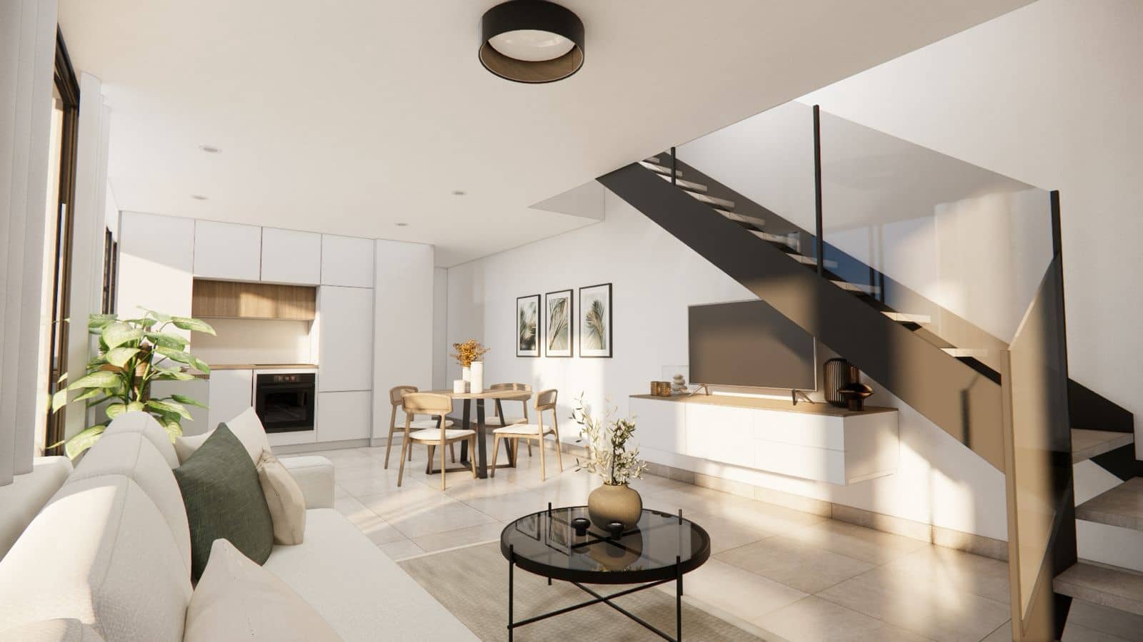 3 soveværelse Semi-Rækkehus til salg i Los Montesinos med swimmingpool garage - € 320.900 (Ref: 8762584)