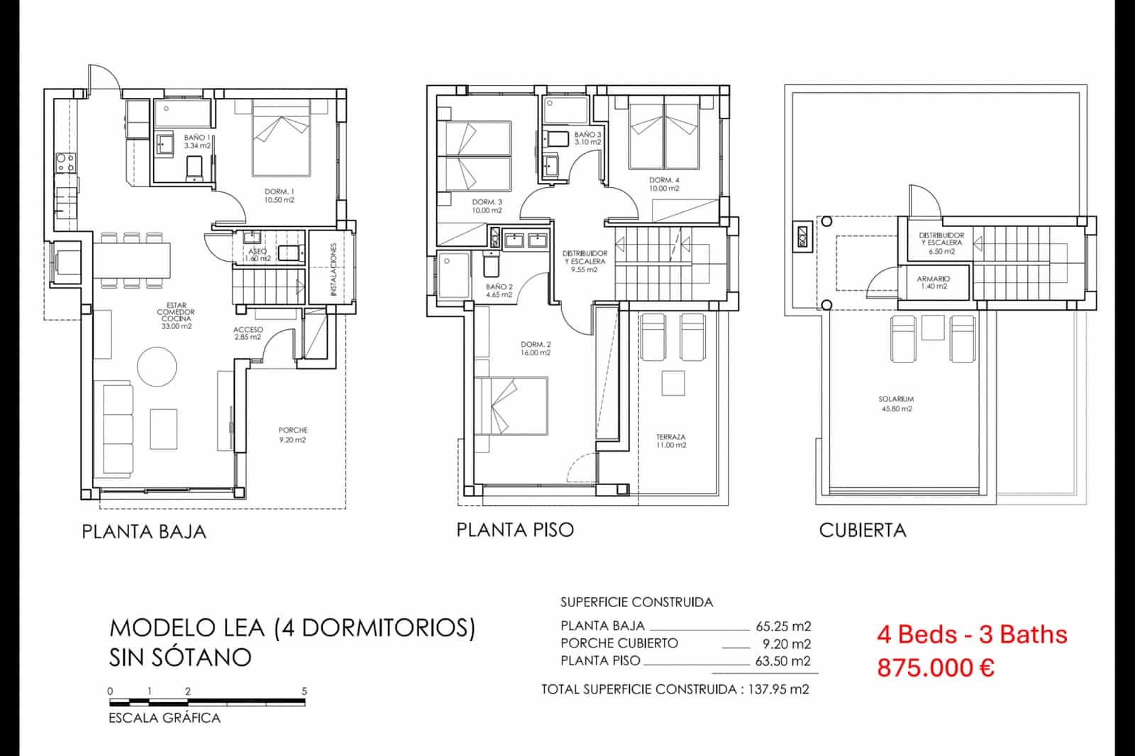 3 sypialnia Willa na sprzedaż w San Miguel de Salinas z basenem - 975 000 € (Ref: 8769271)