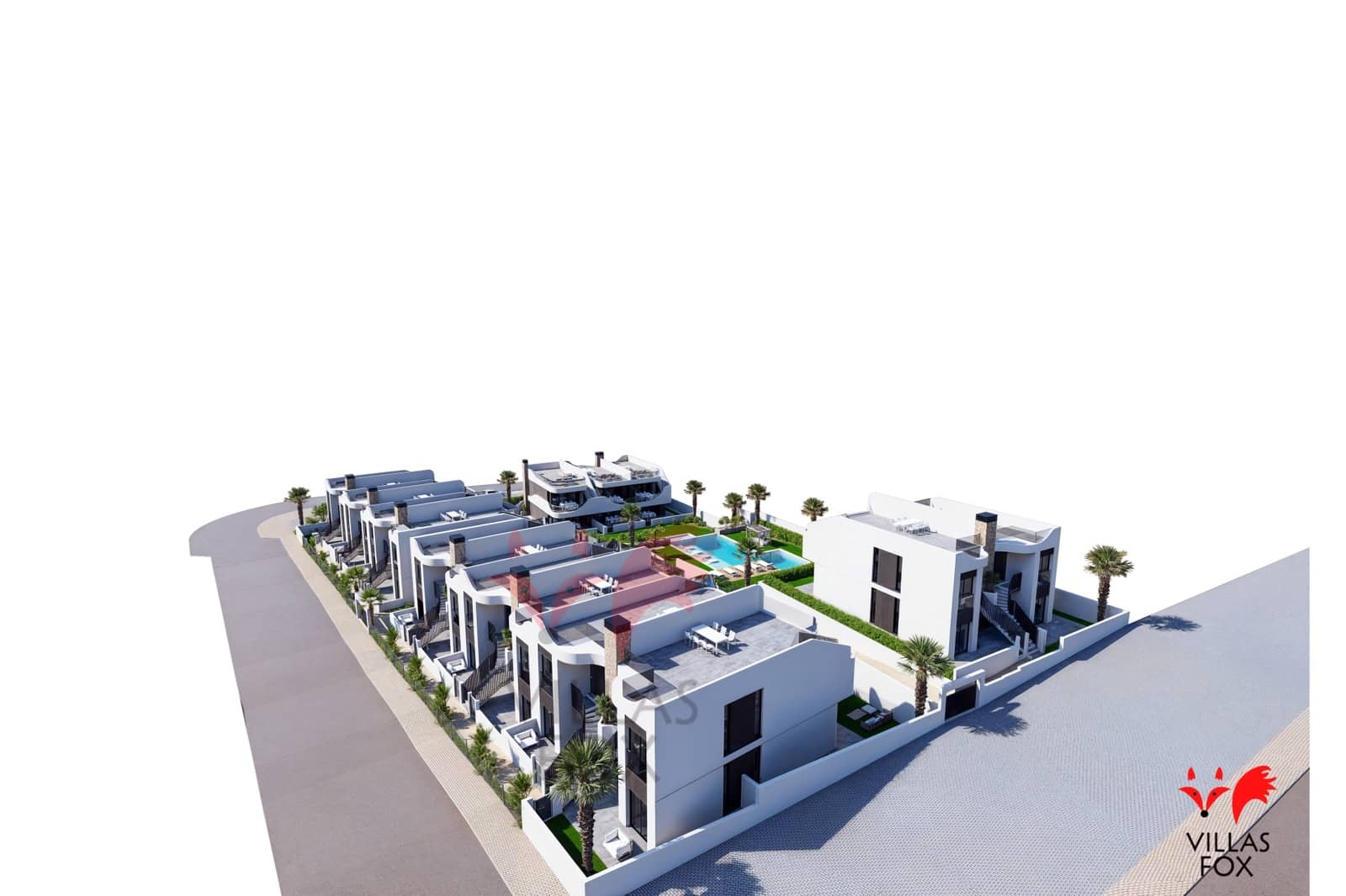 2 bedroom Apartment for sale in San Miguel de Salinas with pool - € 250,000 (Ref: 8878617)