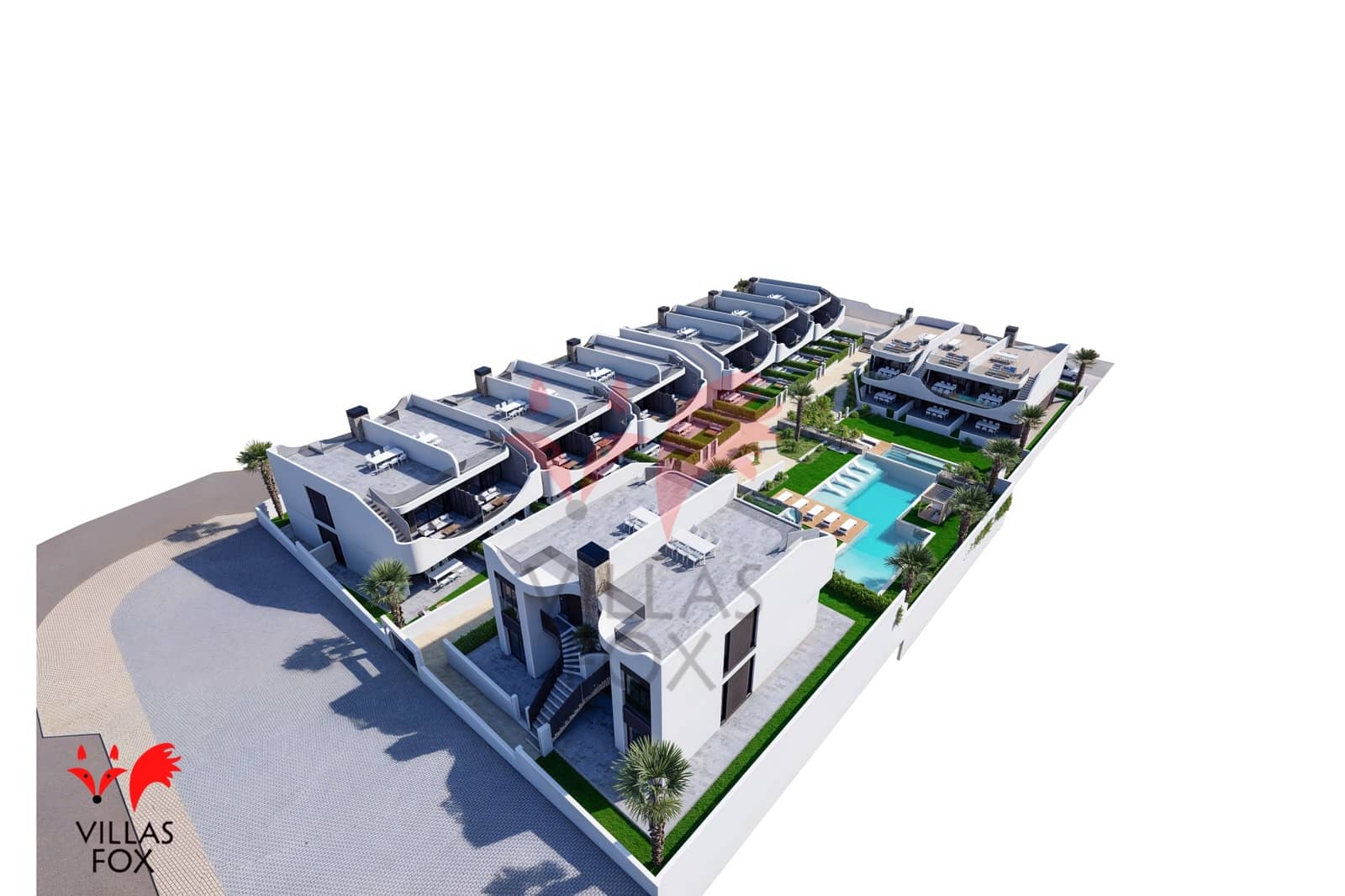 2 bedroom Apartment for sale in San Miguel de Salinas with pool - € 250,000 (Ref: 8878617)