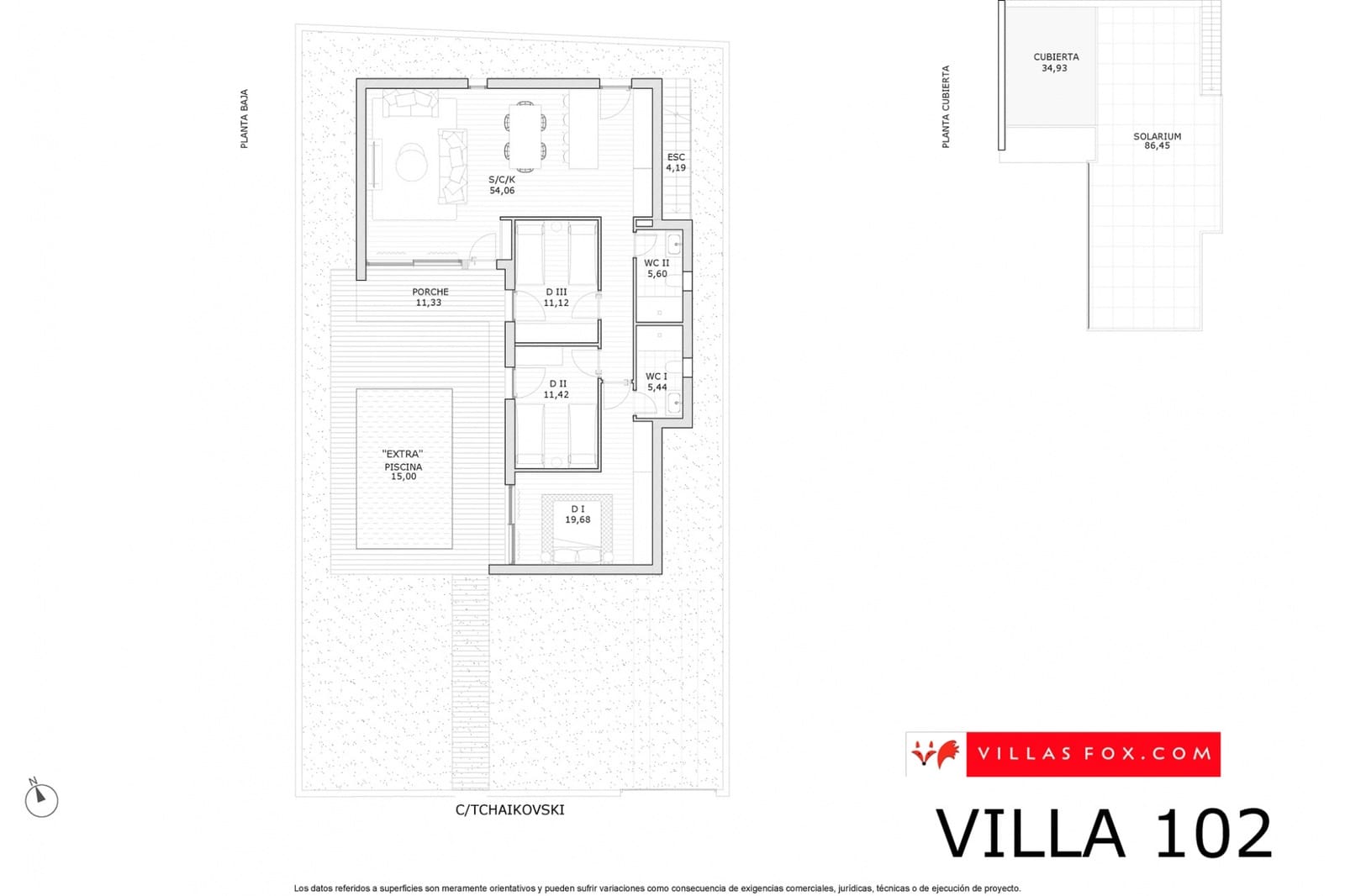 3 makuuhuone Huvila myytävänä paikassa San Miguel de Salinas mukana uima-altaan - 399 900 € (Ref: 8912488)