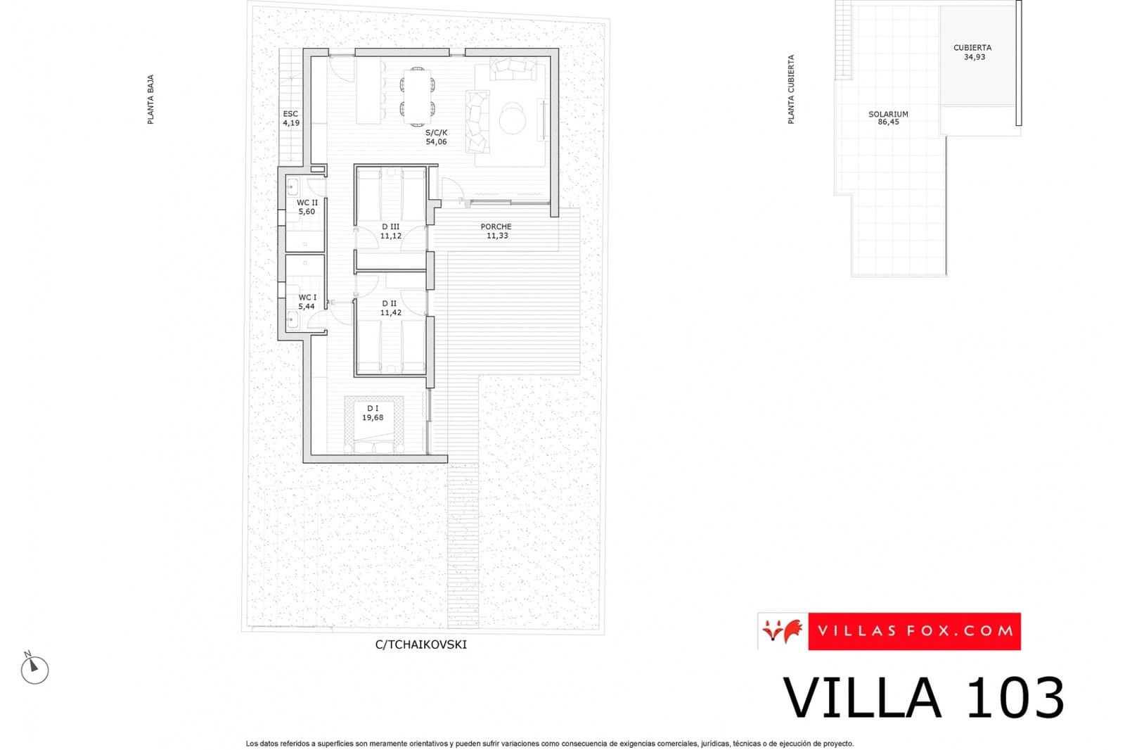 3 makuuhuone Huvila myytävänä paikassa San Miguel de Salinas mukana uima-altaan - 399 900 € (Ref: 8912488)