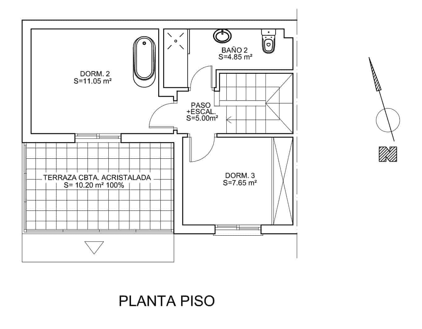 3 bedroom Townhouse for sale in San Miguel de Salinas - € 170,000 (Ref: 8998028)