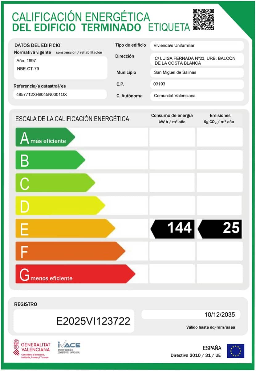 3 bedroom Townhouse for sale in San Miguel de Salinas - € 170,000 (Ref: 8998028)