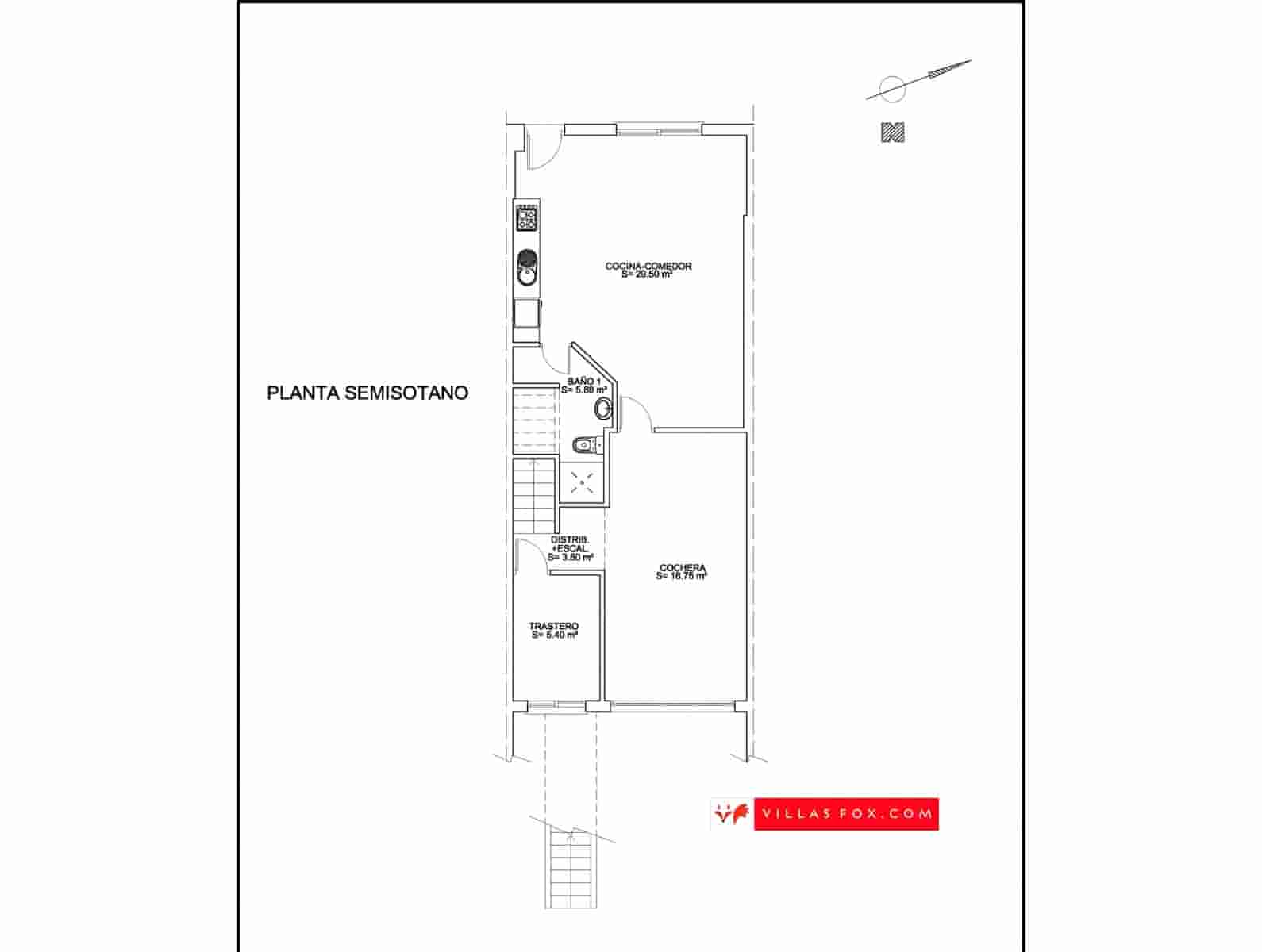 3 soverom Hus til salgs i San Miguel de Salinas med svømmebasseng garasje - € 249 000 (Ref: 9024970)