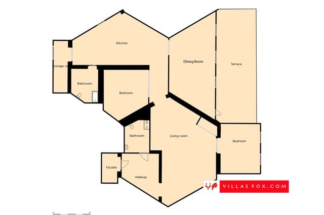 2 quarto Apartamento para venda em San Miguel de Salinas - 139 000 € (Ref: 9206138)