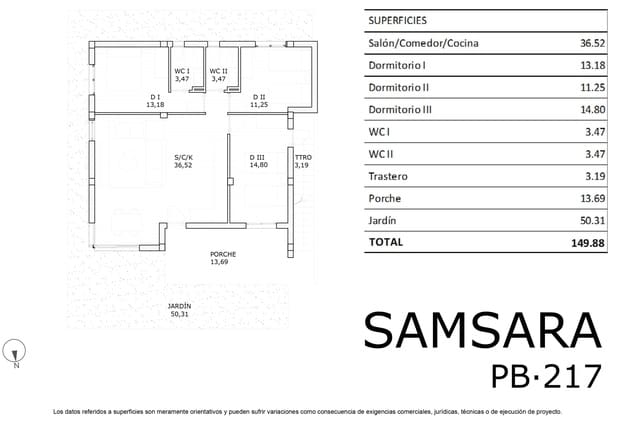 3 soverom Leilighet til salgs i San Miguel de Salinas med svømmebasseng - € 249 900 (Ref: 9292386)
