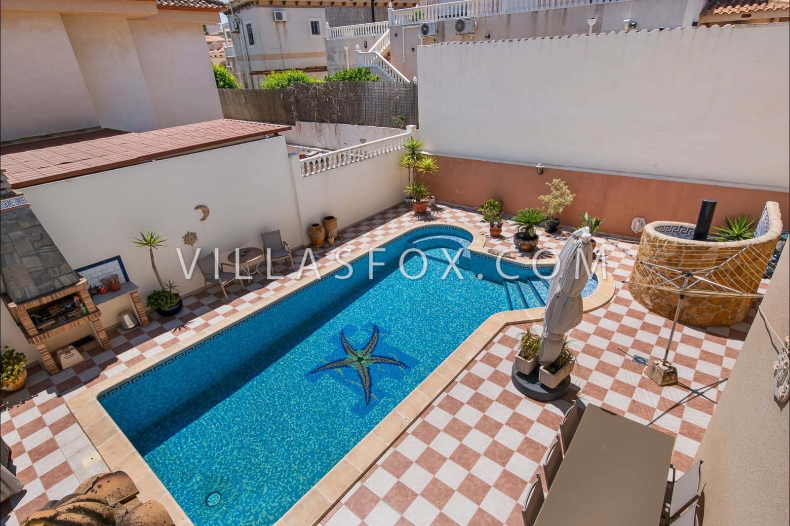 3 soveværelse Villa til salg i San Miguel de Salinas med swimmingpool garage - € 375.000 (Ref: 9302010)
