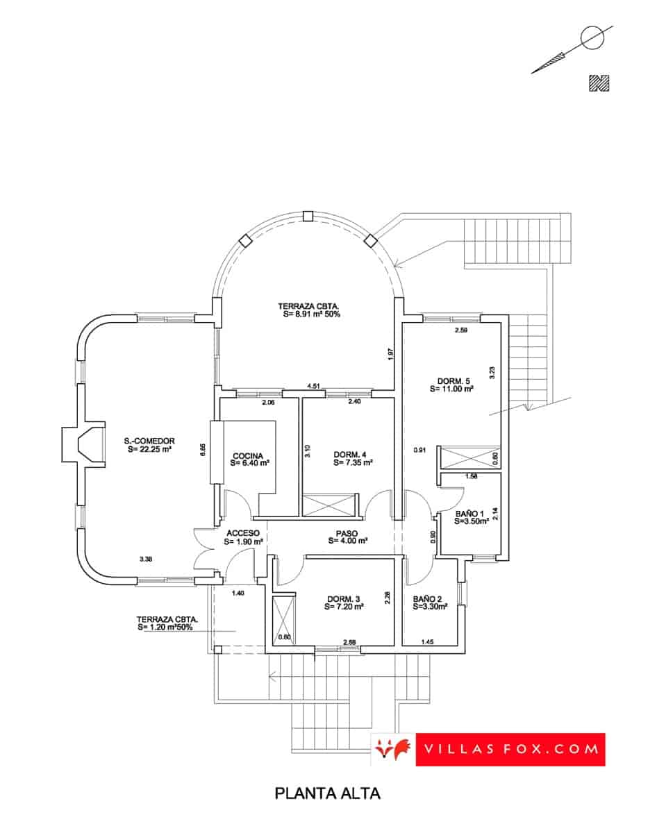 5 soveværelse Villa til salg i San Miguel de Salinas med swimmingpool garage - € 385.000 (Ref: 9438057)