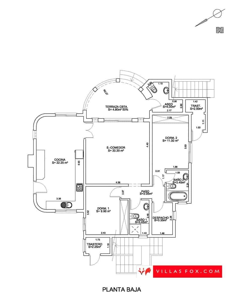 5 soveværelse Villa til salg i San Miguel de Salinas med swimmingpool garage - € 385.000 (Ref: 9438057)