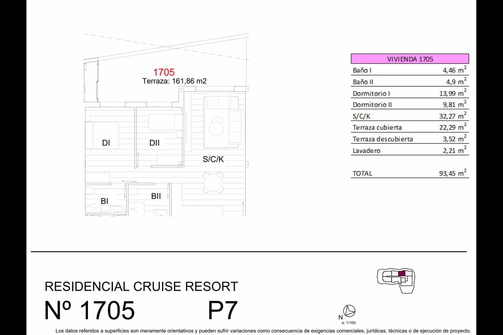 2 makuuhuone Huoneisto myytävänä paikassa San Miguel de Salinas mukana uima-altaan - 224 900 € (Ref: 9466019)