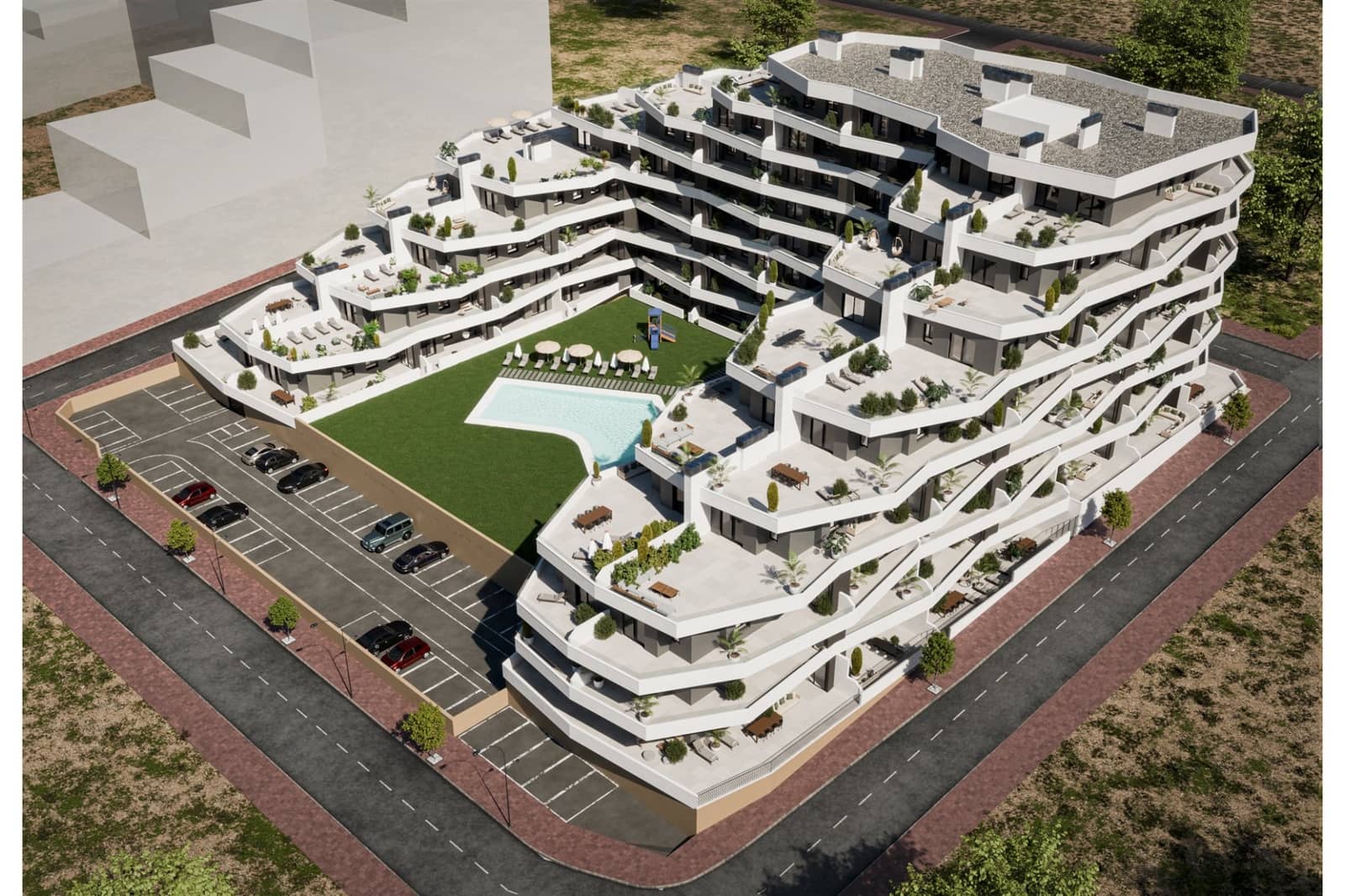 2 makuuhuone Huoneisto myytävänä paikassa San Miguel de Salinas mukana uima-altaan - 224 900 € (Ref: 9466019)