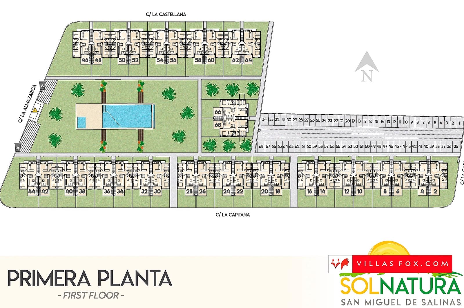 2 makuuhuone Huoneisto myytävänä paikassa San Miguel de Salinas mukana uima-altaan - 243 800 € (Ref: 9544550)