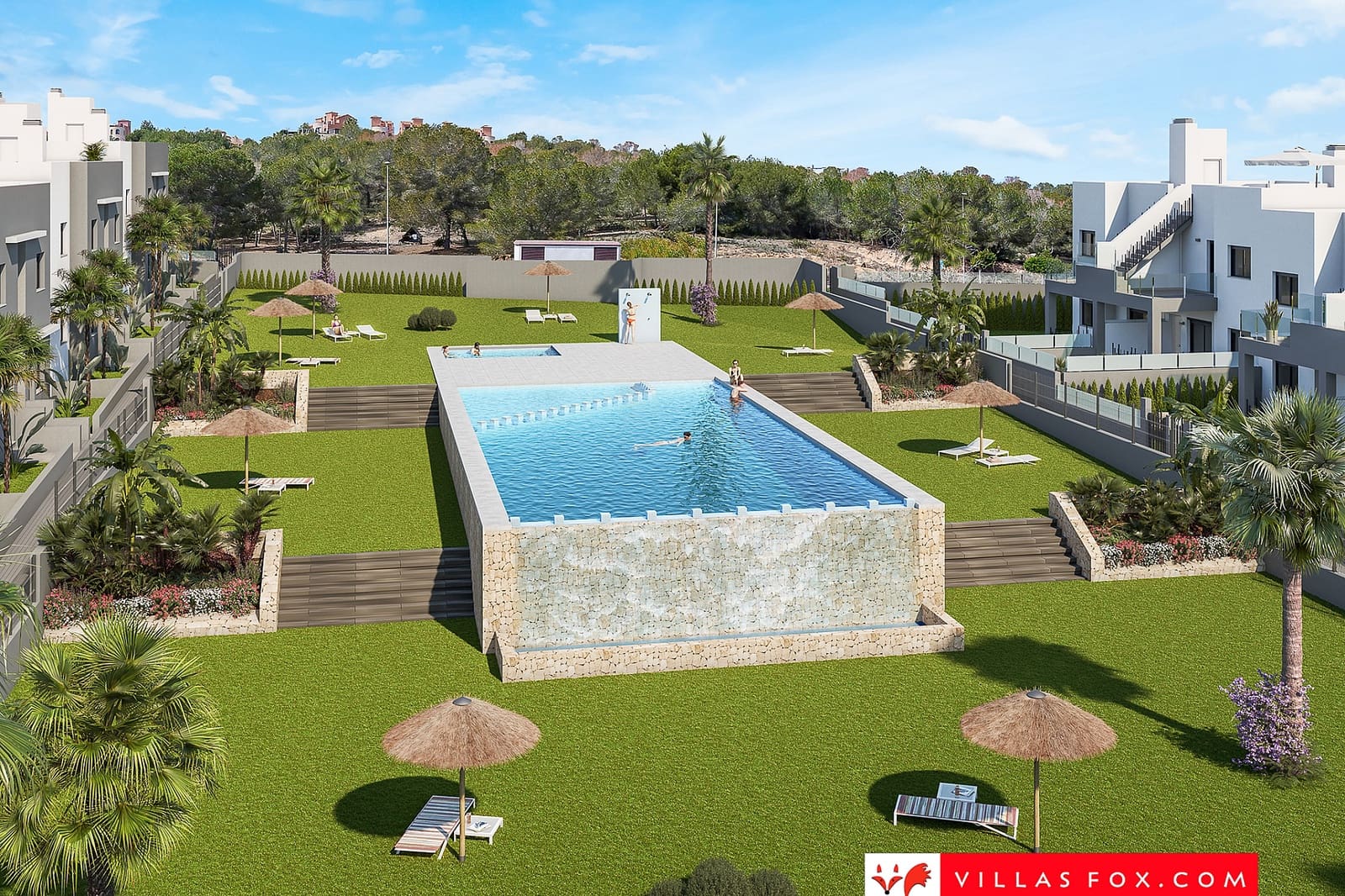 2 makuuhuone Huoneisto myytävänä paikassa San Miguel de Salinas mukana uima-altaan - 243 800 € (Ref: 9544550)