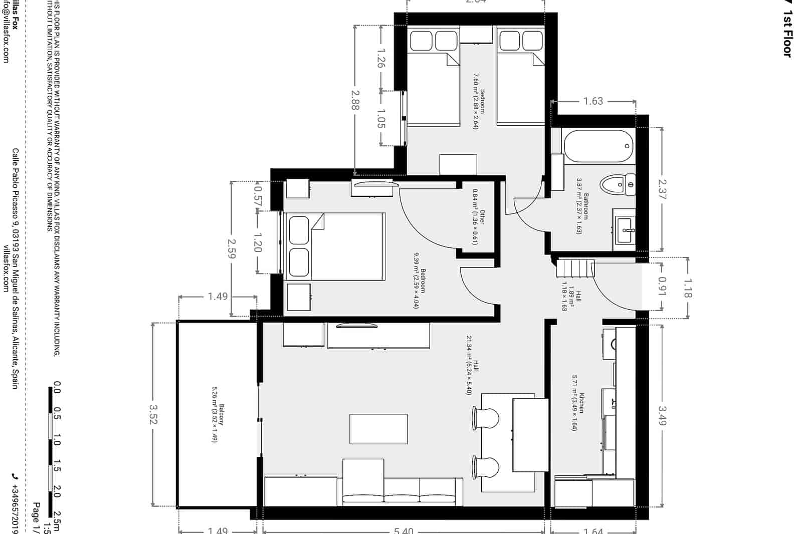 2 camera da letto Appartamento in vendita in San Miguel de Salinas con piscina garage - 120.000 € (Rif: 9580427)