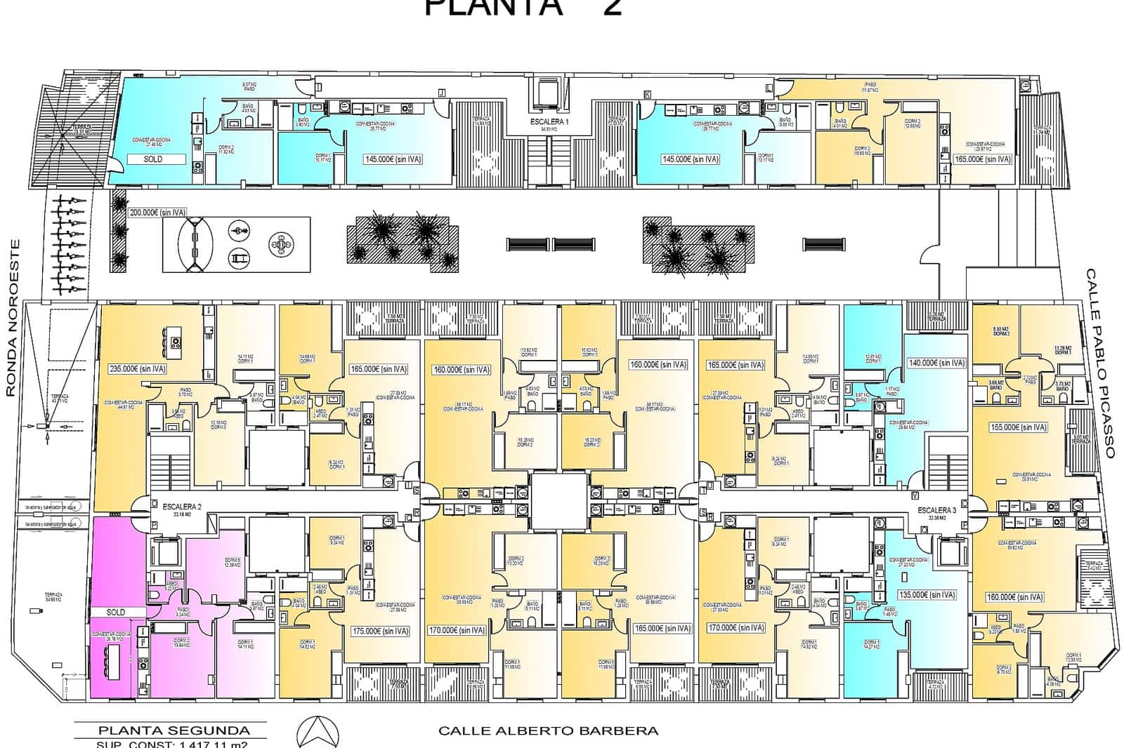 1 chambre Appartement à vendre à San Miguel de Salinas avec piscine - 125 000 € (Ref: 9584649)