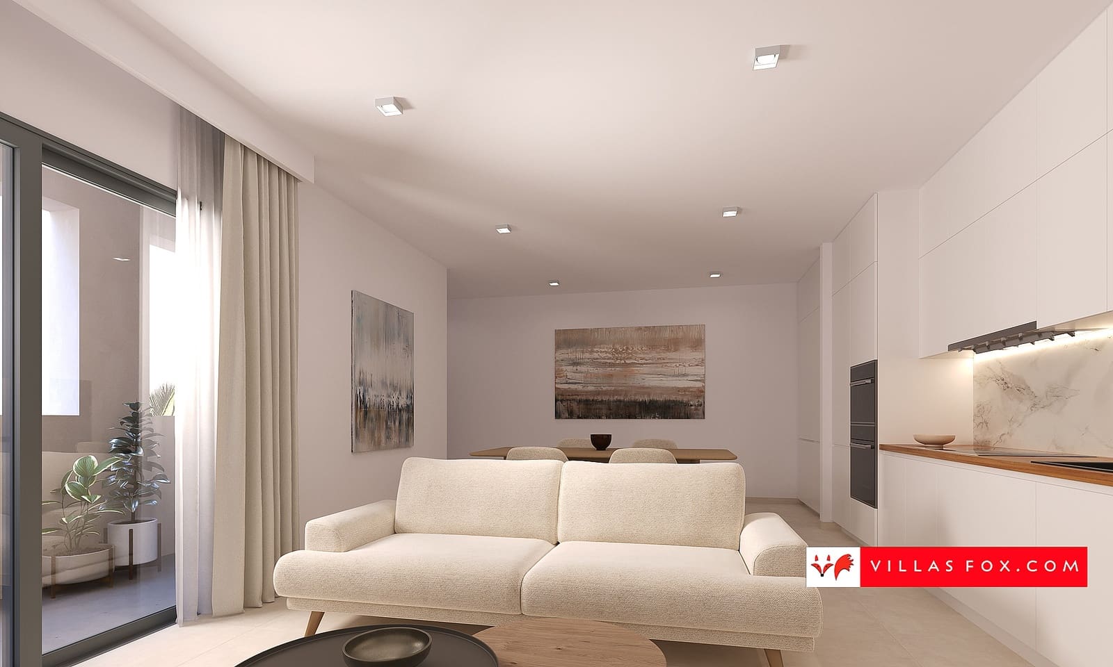 1 sypialnia Apartament na sprzedaż w San Miguel de Salinas z basenem - 125 000 € (Ref: 9584649)