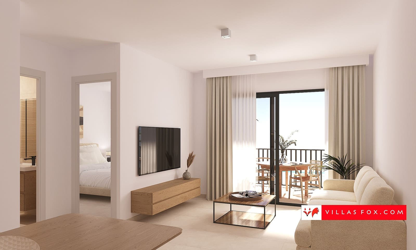 1 sypialnia Apartament na sprzedaż w San Miguel de Salinas z basenem - 125 000 € (Ref: 9584649)