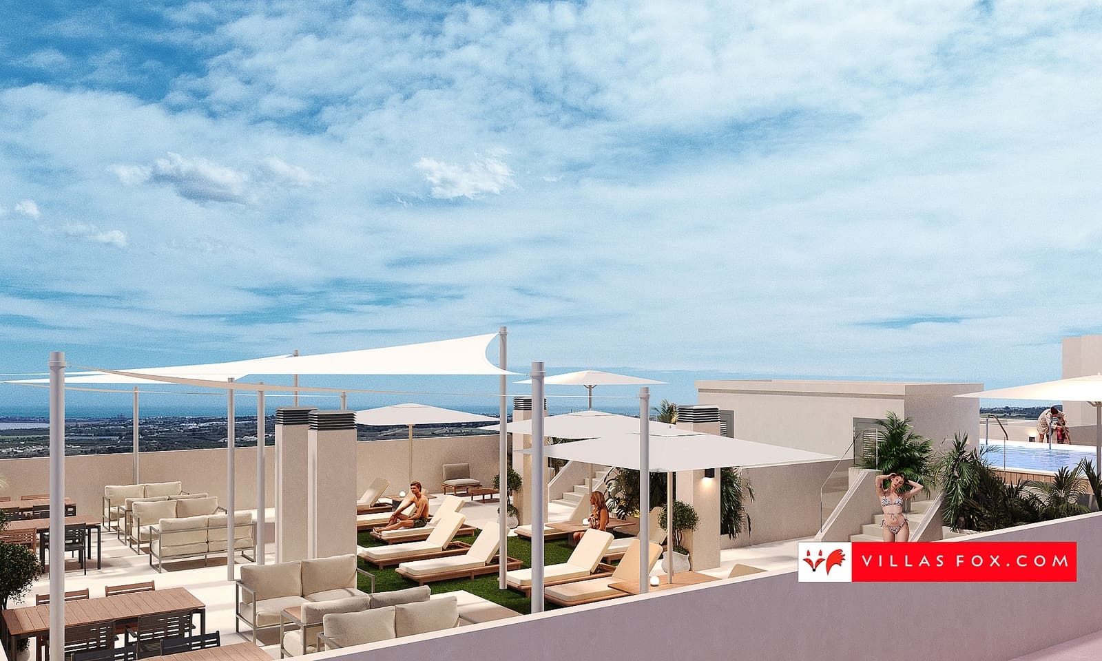 1 sypialnia Apartament na sprzedaż w San Miguel de Salinas z basenem - 125 000 € (Ref: 9584649)