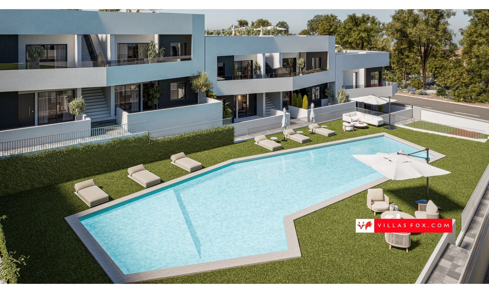 3 makuuhuone Huoneisto myytävänä paikassa San Miguel de Salinas mukana uima-altaan - 249 900 € (Ref: 9730495)