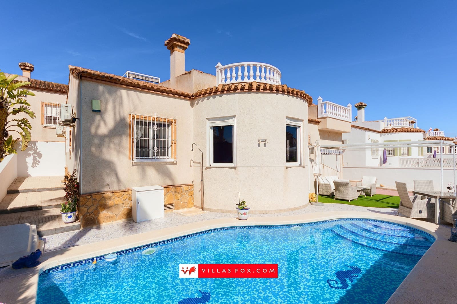 3 slaapkamer Villa te koop in San Miguel de Salinas met zwembad garage - € 285.000 (Ref: 9823927)