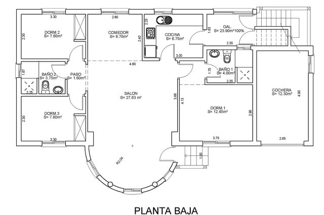 3 chambre Villa/Maison à vendre à San Miguel de Salinas avec piscine garage - 285 000 € (Ref: 9823927)