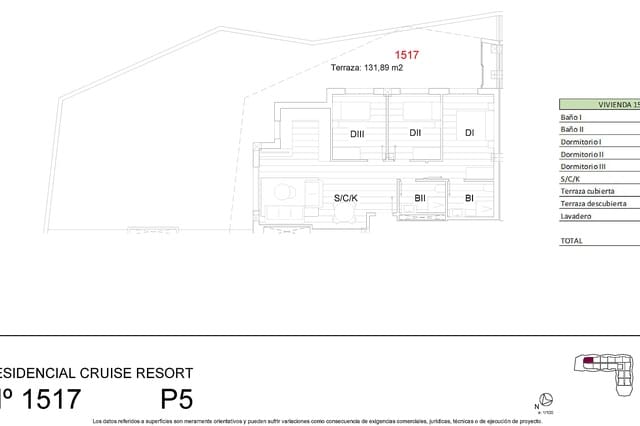 Apartamento de 3 habitaciones en San Miguel de Salinas en venta con piscina garaje - 319.900 € (Ref: 9827795)