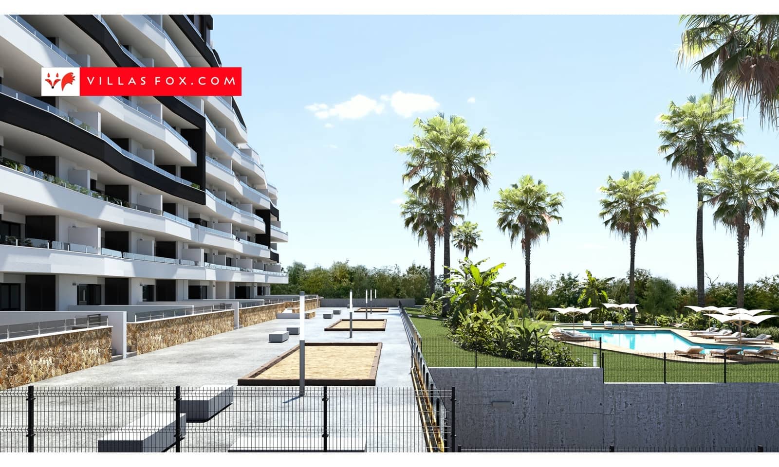 2 makuuhuone Huoneisto myytävänä paikassa San Miguel de Salinas mukana uima-altaan 
autotalli - 230 000 € (Ref: 9836776)