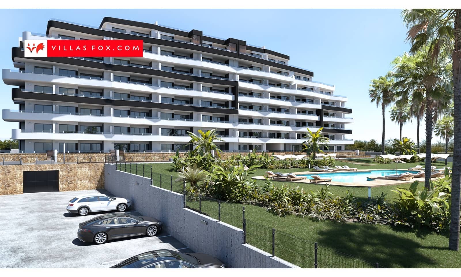 2 makuuhuone Huoneisto myytävänä paikassa San Miguel de Salinas mukana uima-altaan 
autotalli - 230 000 € (Ref: 9836776)