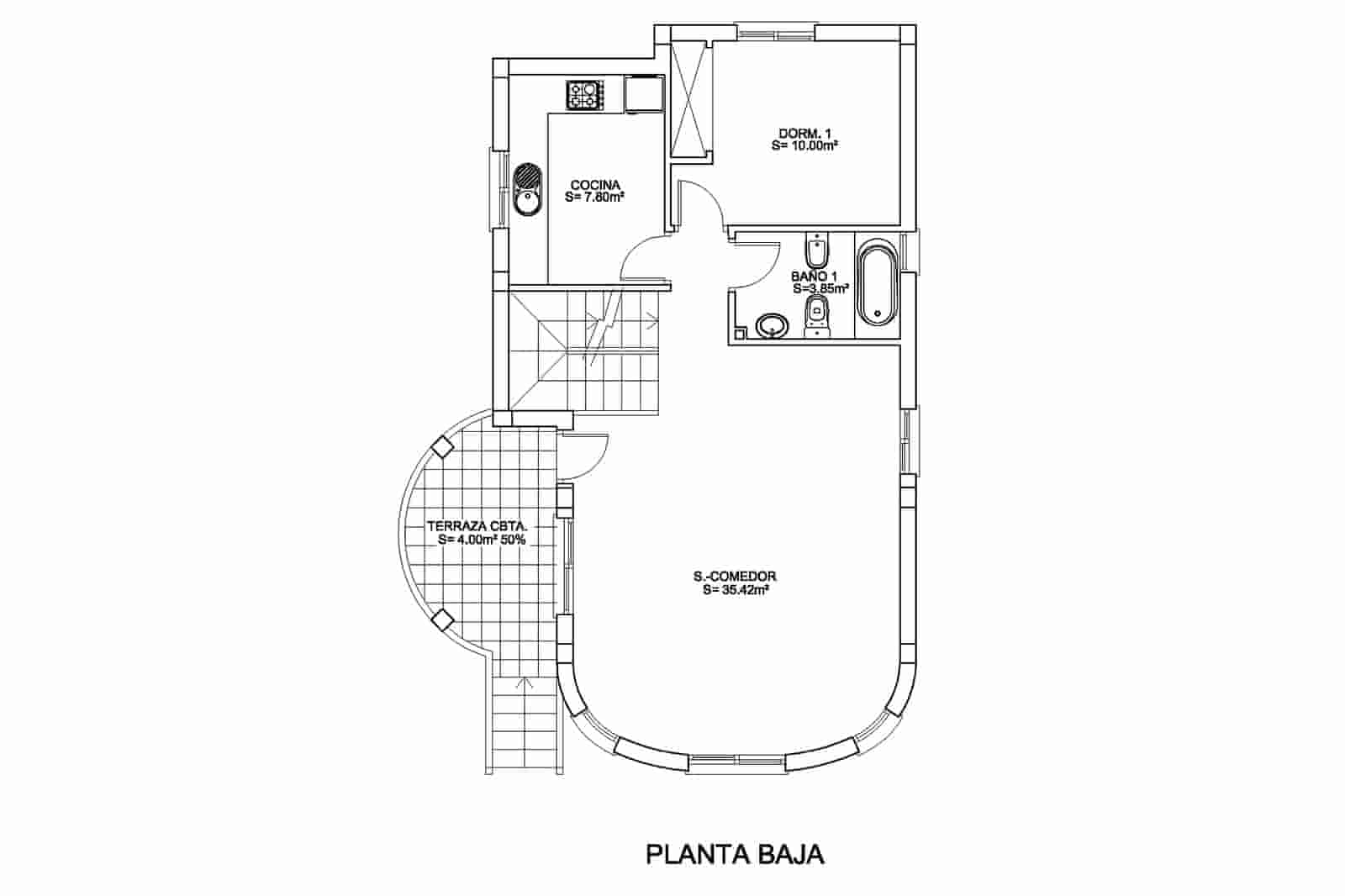 3 sovrum Villa till salu i San Miguel de Salinas med pool - 275 000 € (Ref: 9843985)