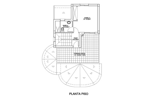 3 camera da letto Villa in vendita in San Miguel de Salinas con piscina - 275.000 € (Rif: 9843985)