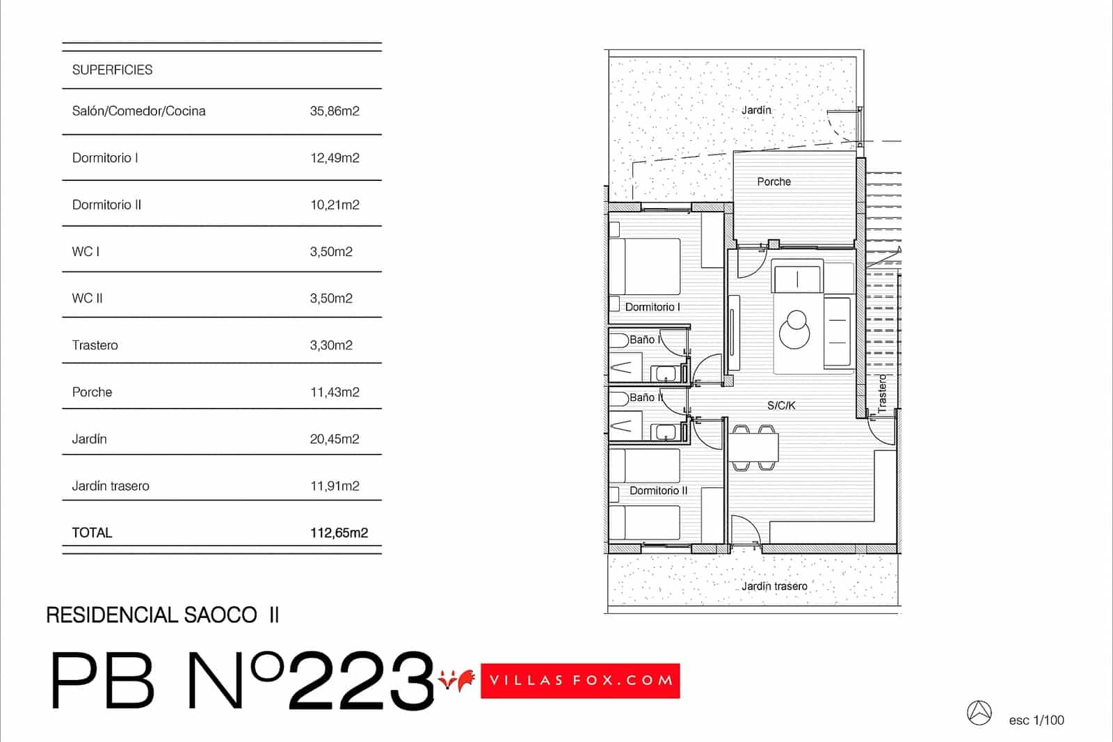 2 soveværelse Lejlighed til salg i San Miguel de Salinas med swimmingpool - € 199.000 (Ref: 9852153)
