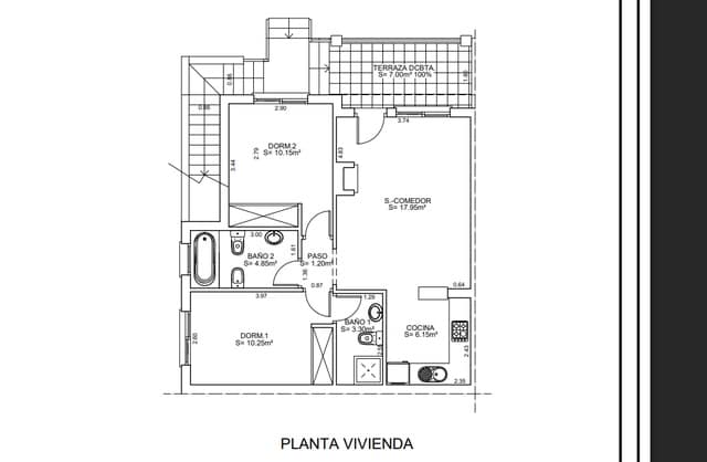 2 soveværelse Semi-Rækkehus til salg i San Miguel de Salinas med swimmingpool - € 179.000 (Ref: 9865468)