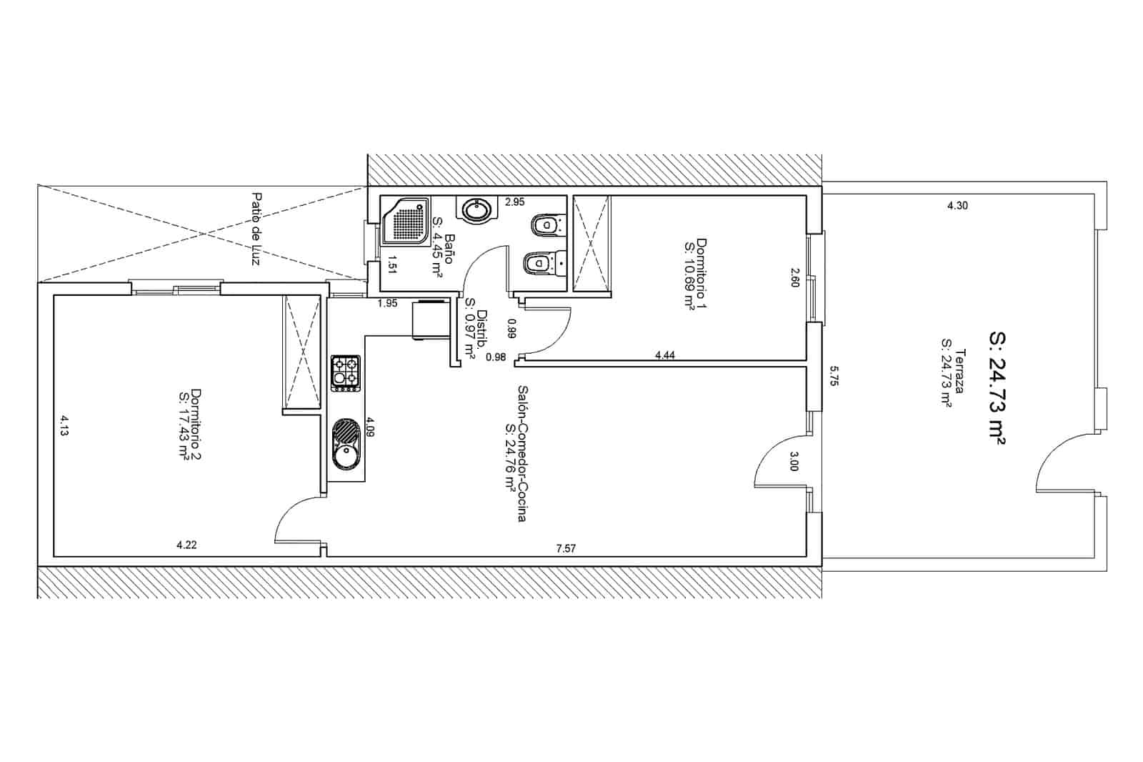 2 chambre Appartement à vendre à San Miguel de Salinas avec piscine - 122 500 € (Ref: 9889310)