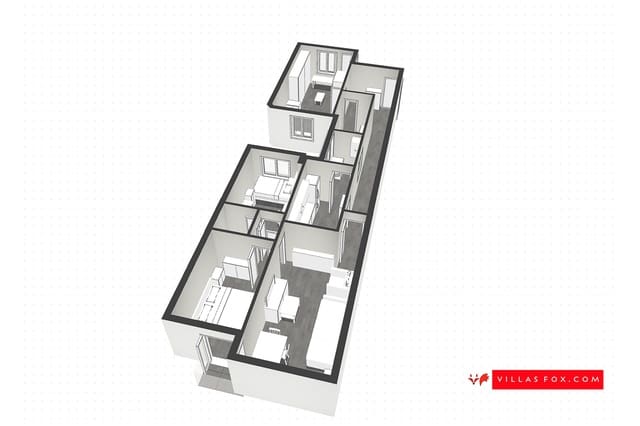 Apartamento de 4 habitaciones en San Miguel de Salinas en venta con garaje - 155.000 € (Ref: 9963414)