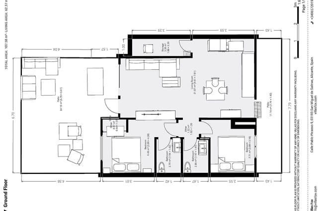 2 camera da letto Appartamento in vendita in San Miguel de Salinas con piscina - 239.999 € (Rif: 9989473)
