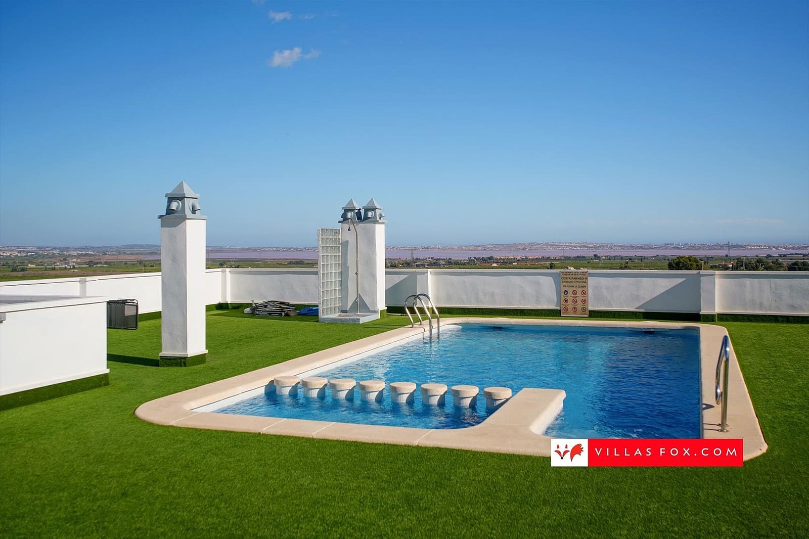 2 chambre Appartement à vendre à San Miguel de Salinas avec piscine garage - 139 000 € (Ref: 9991835)