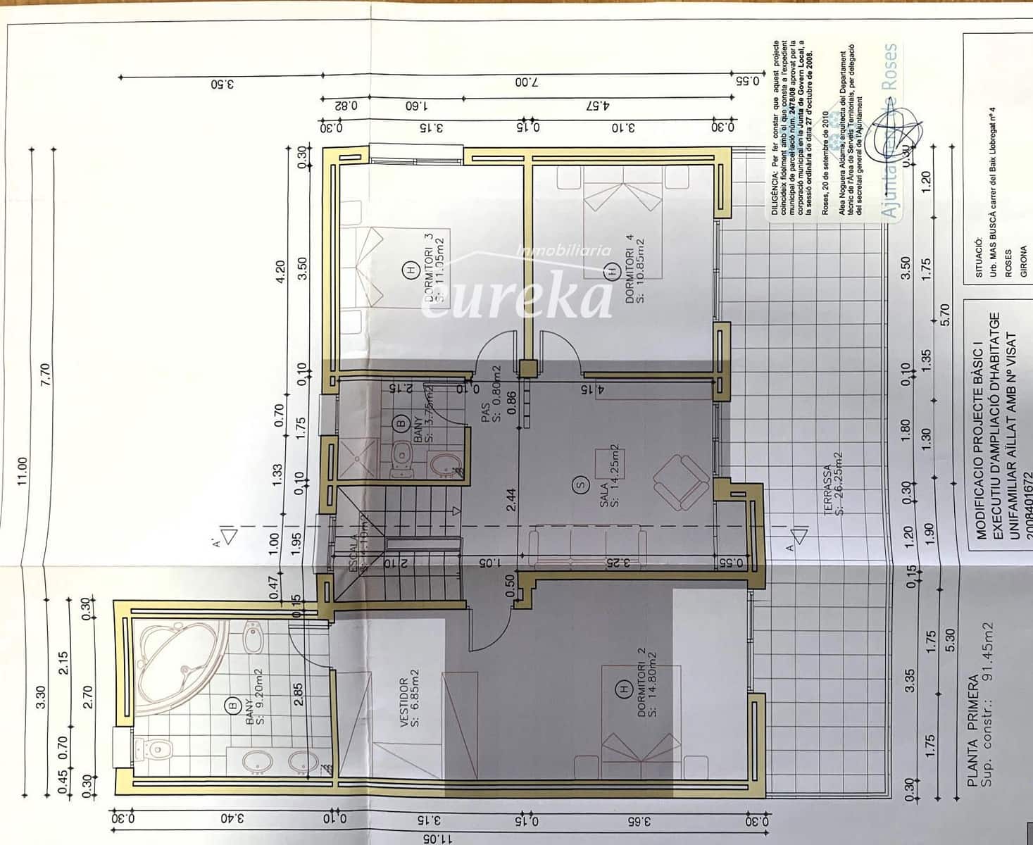 5 bedroom Villa for sale in Roses - € 460,000 (Ref: 9231517)