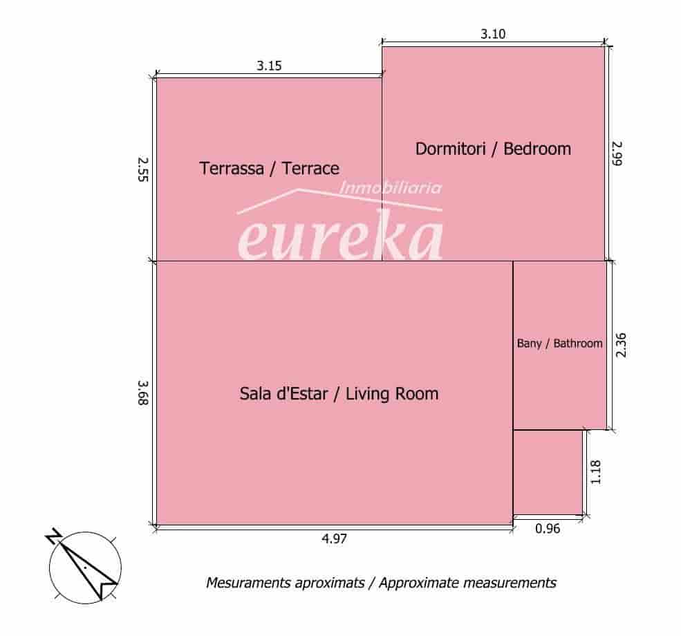 1 soveværelse Lejlighed til salg i Santa Margarida med garage - € 122.000 (Ref: 9231520)