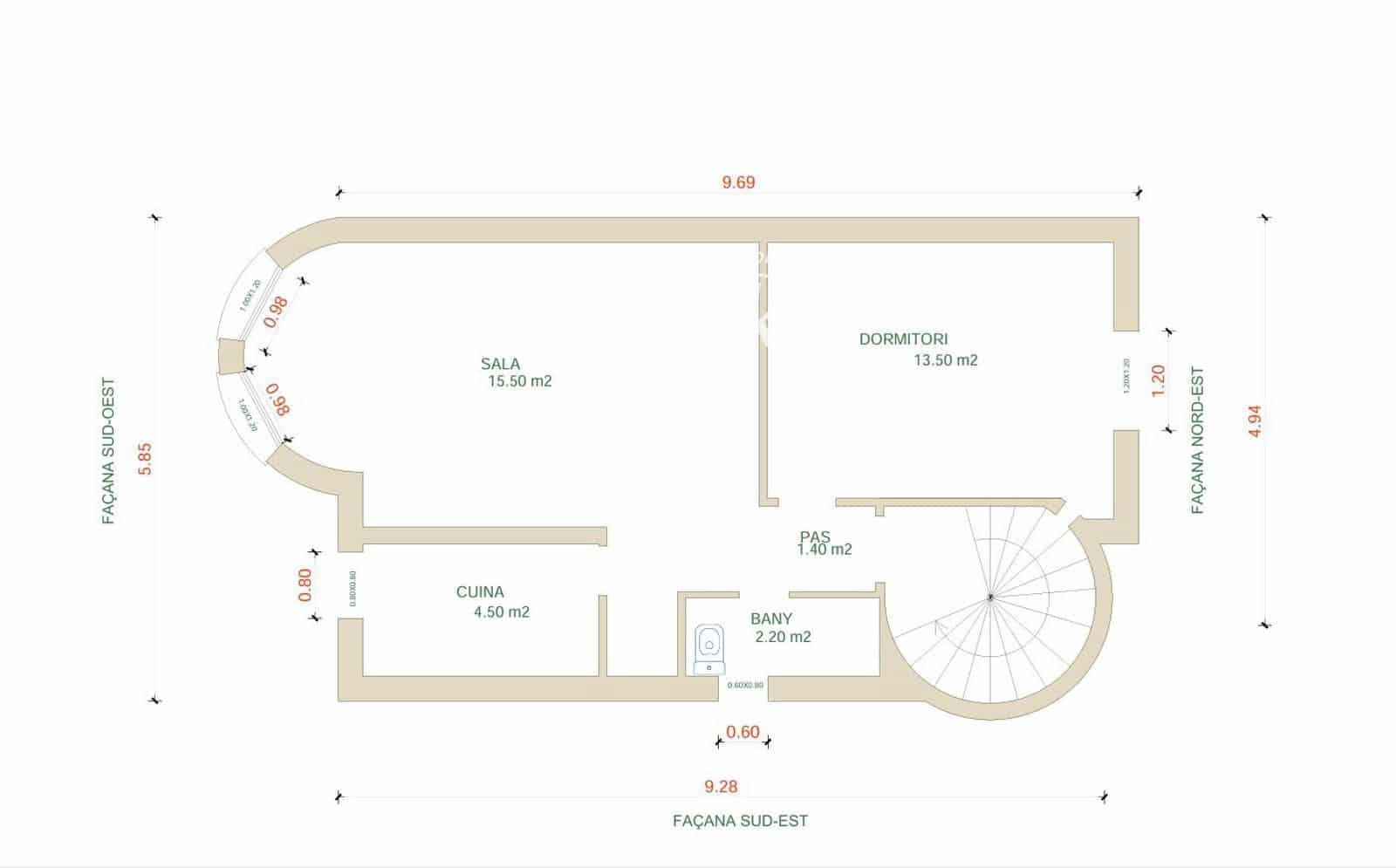 2 sypialnia Dom na sprzedaż w Empuriabrava - 299 000 € (Ref: 9231526)